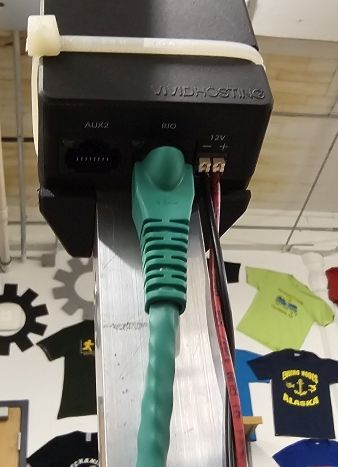 Power going into the radio.